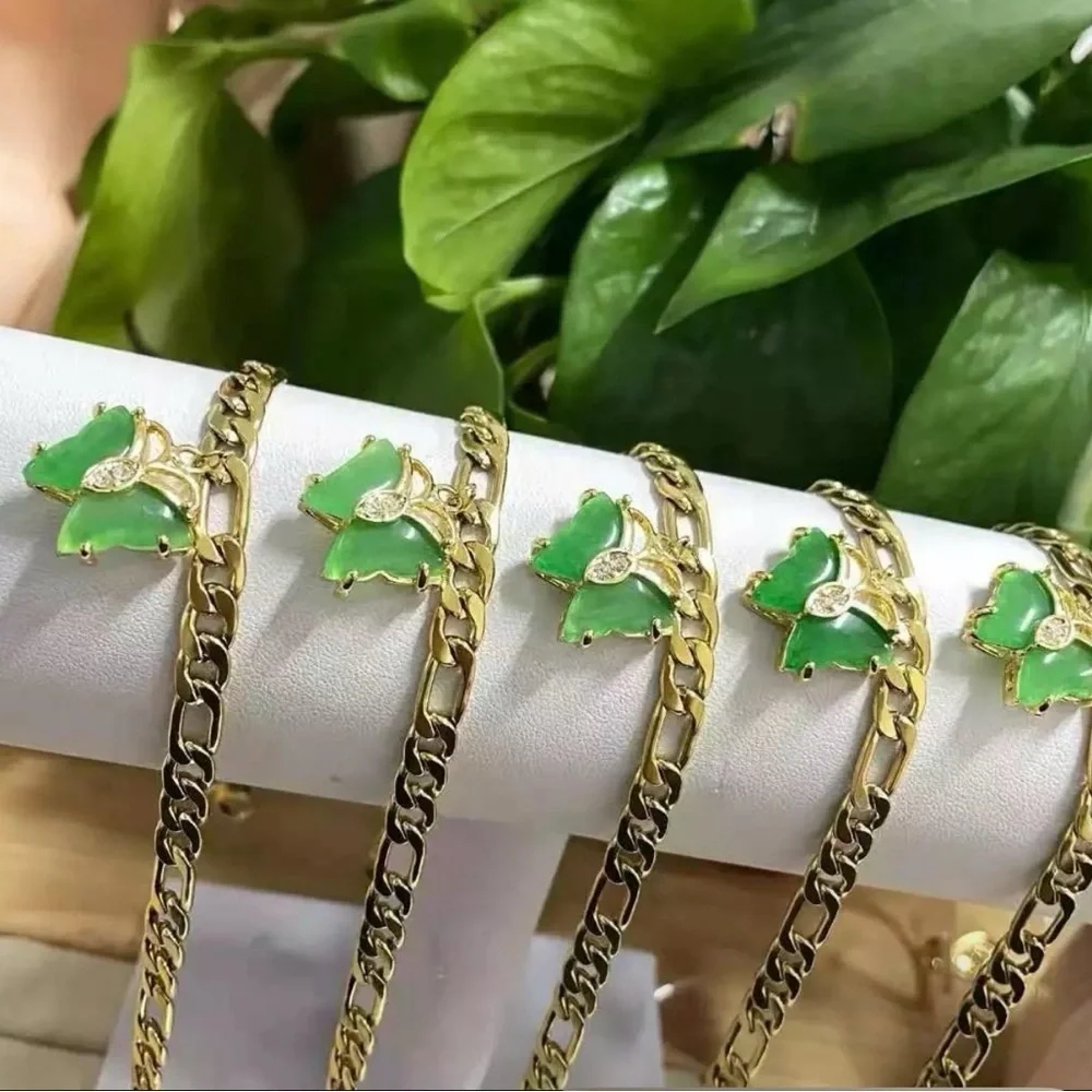 Butterfly anklet - Picture 3 of 4